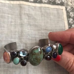 Sterling Nakai Navajo bracelet